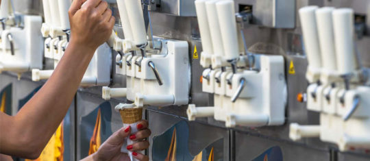 machines à glace italienne